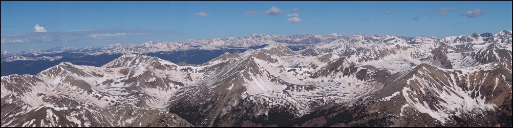 Elk Range Zoomed In from Huron